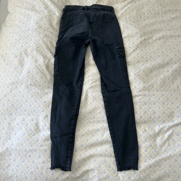Allsaints Denim Cargo Pants - Picture 2 of 3